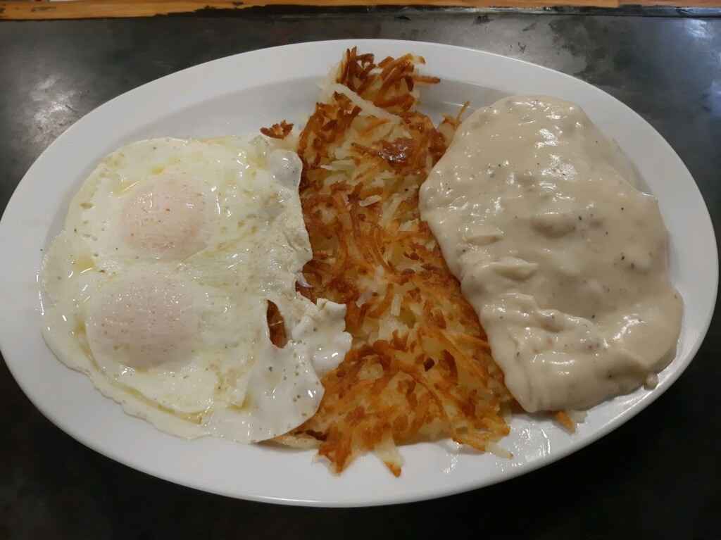 Chicken Fried Steak & Eggs